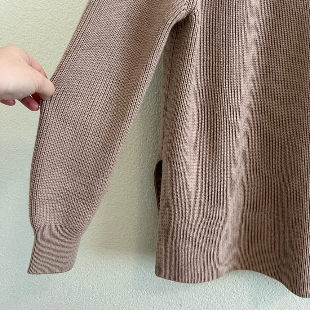 Athleta Switchback Pullover Sweater Rose Size Small - Picture 8 of 11